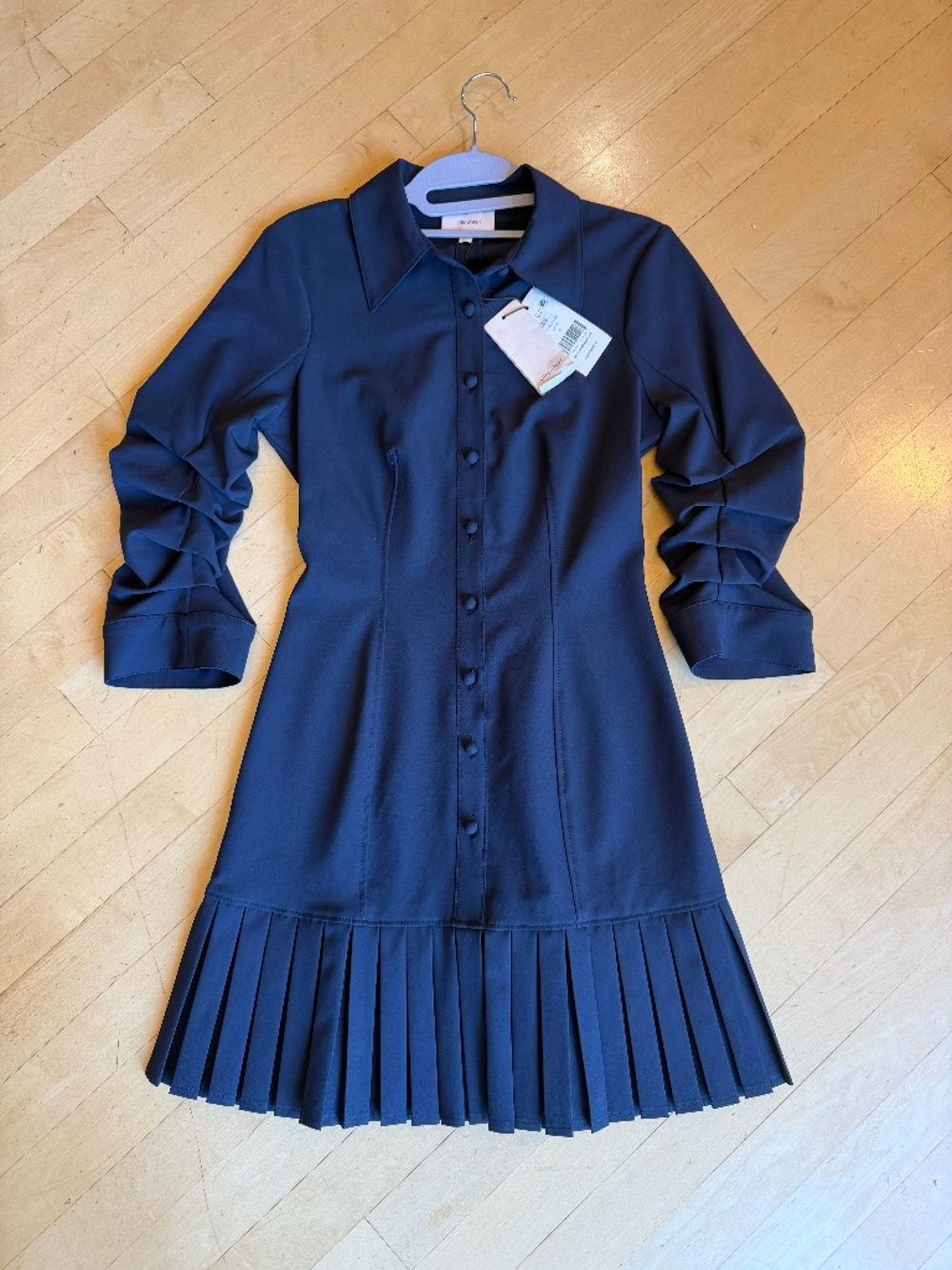 NEW Cinq a Sept Navy Lucilla dress, 0, GD1261 - Picture 9 of 9